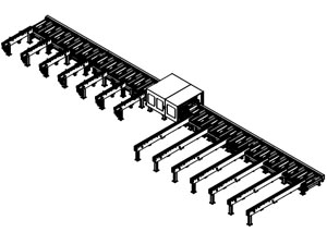 GCM-4R3-F8 4-edge rounding machine